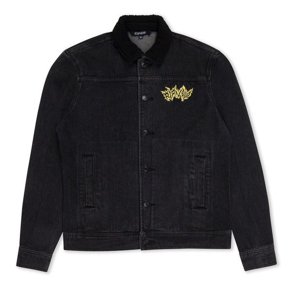 ripndip Ripnlit Denim Jacket (Black Denim Wash)