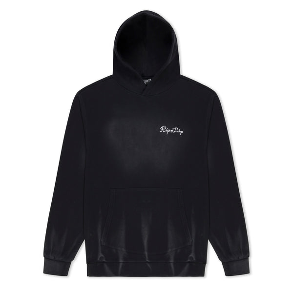 Ripndip Ripnlit Hoodie (Black Vintage Wash)