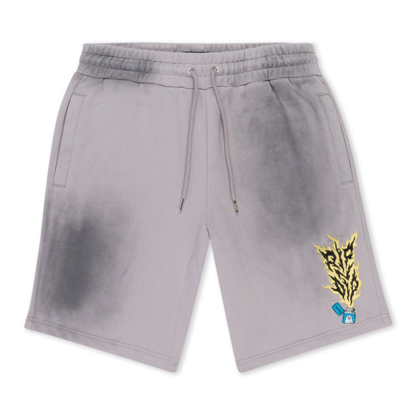 ripndip Ripnlit Sweatshorts (Charcoal Faded Dye)