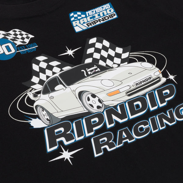 Ripndip Ripnrace Cropped Baby Tee (Black)