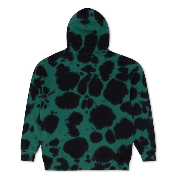 Ripndip Ripntail Hoodie (Green/Black Tie Dye)