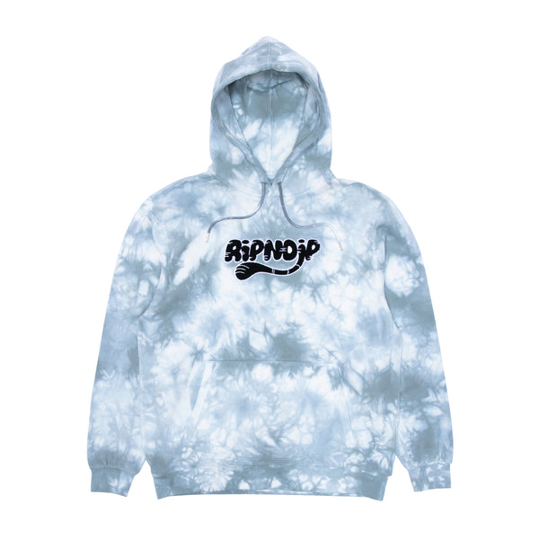 ripndip RIPNTAIL Hoodie (Grey Lightning Wash)