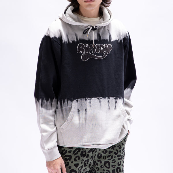 Ripndip Ripntail Hoodie (Tan/Black Stripe Dye)