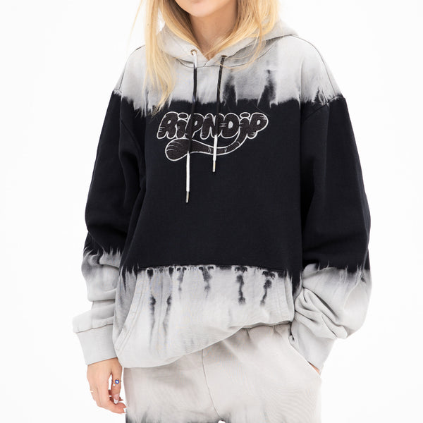 Ripndip Ripntail Hoodie (Tan/Black Stripe Dye)