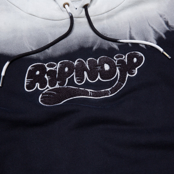 Ripndip Ripntail Hoodie (Tan/Black Stripe Dye)