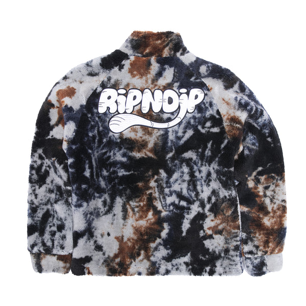 Ripndip RIPNTAIL Sherpa Jacket (Tie Dye)