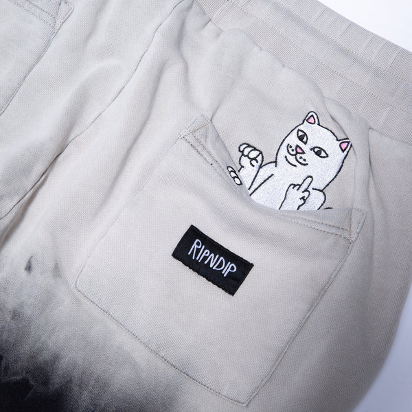 Ripndip Ripntail Sweatpants (Tan/Black Stripe Dye)