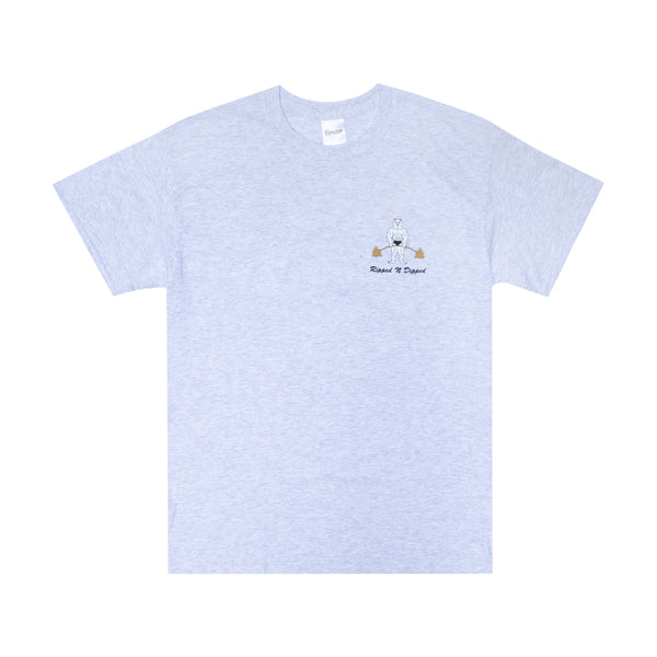Ripndip Ripped N Dipped Tee (Ash Heather)