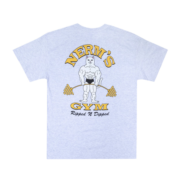 Ripndip Ripped N Dipped Tee (Ash Heather)