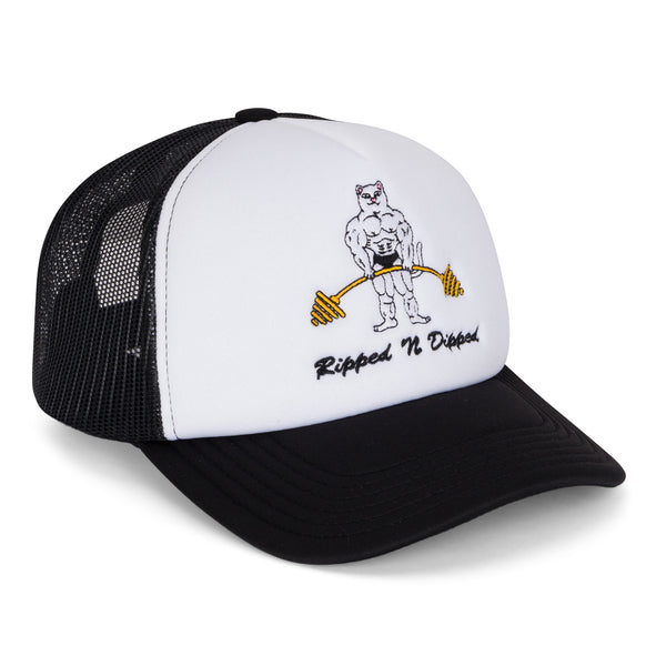 ripndip Ripped N Dipped Trucker Hat (Black)