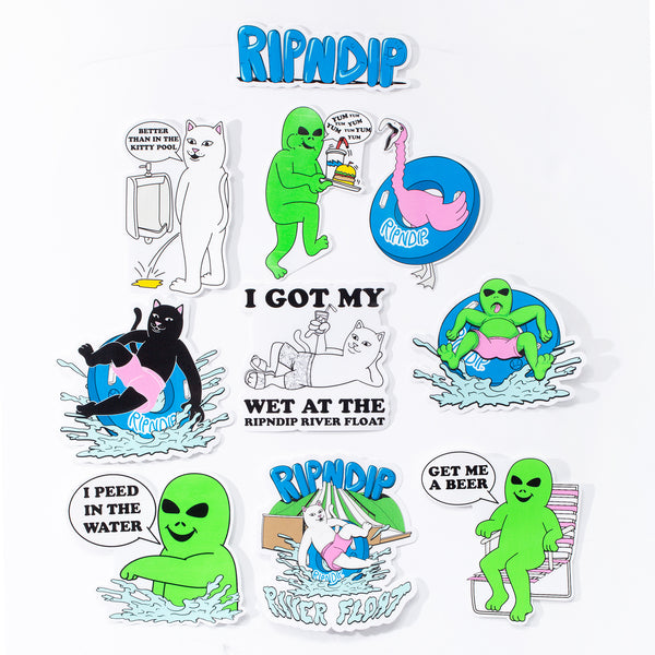 Ripndip River Float Sticker Pack (Multi)