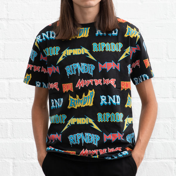 Ripndip Rock & Nerm Tee (Black)