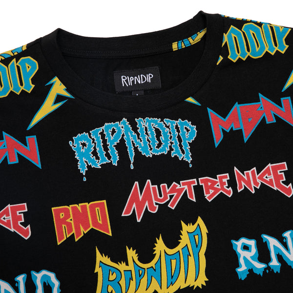 Ripndip Rock & Nerm Tee (Black)