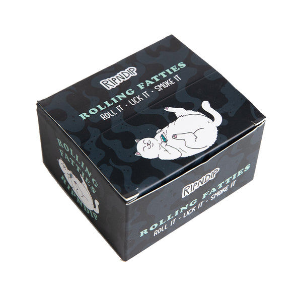 ripndip Rolling Fatties Rolling Papers Set (White)