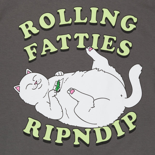 Ripndip Rolling Fatties Tee (Charcoal)