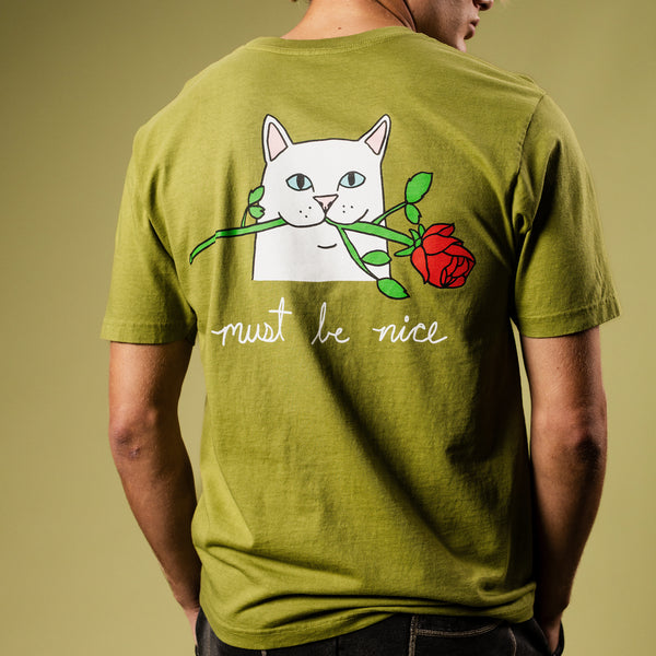 Ripndip Romantic Nerm Tee (Light Forest )