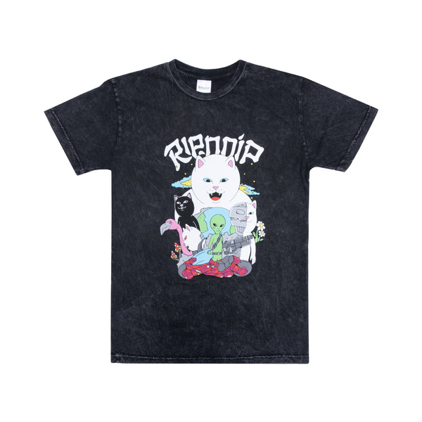 ripndip Runaway Tee (Black Mineral Wash)