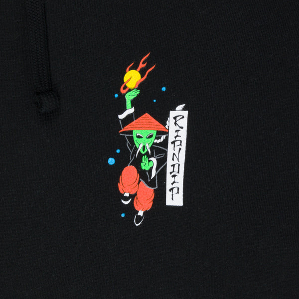 Ripndip Ryu Cropped Hoodie (Black)