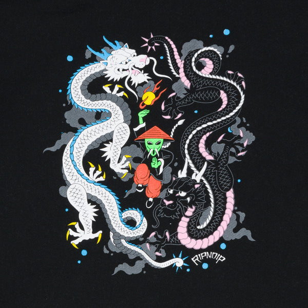 Ripndip Ryu Cropped Hoodie (Black)