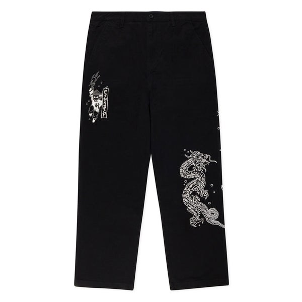 ripndip Ryu Wide Leg Pants (Black)