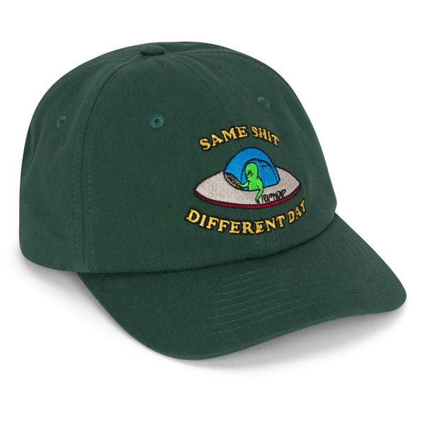 ripndip Same Shit Different Day Dad Hat (Olive)