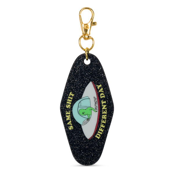 Ripndip Same Shit Different Day Keychain (Black)