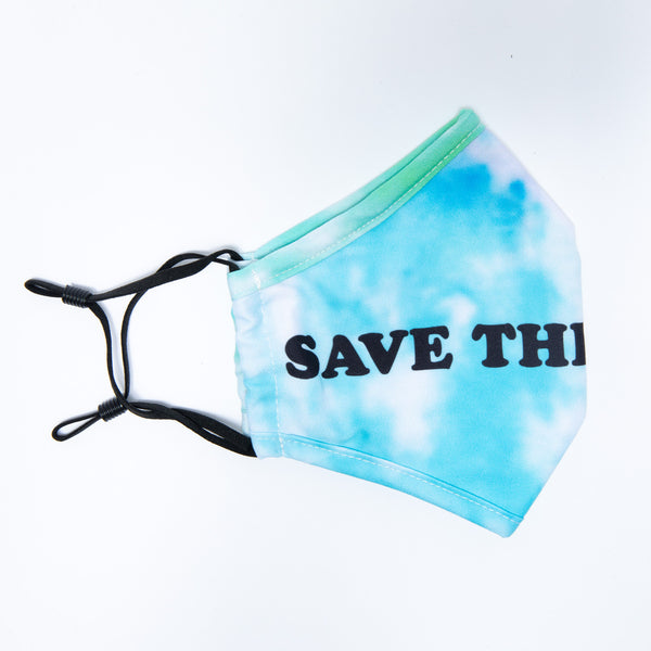 Ripndip Save The World Face Mask (Blue)