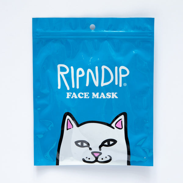 Ripndip Save The World Face Mask (Blue)