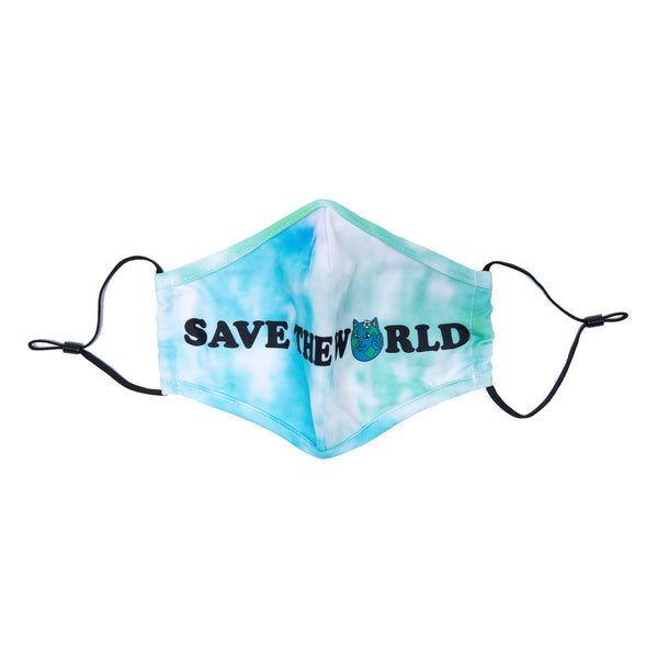 ripndip Save The World Face Mask (Blue)