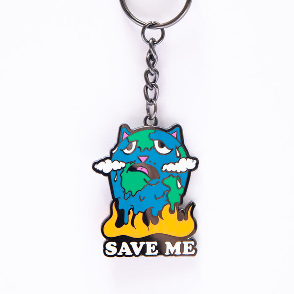 Ripndip Save The World Keychain (Black)