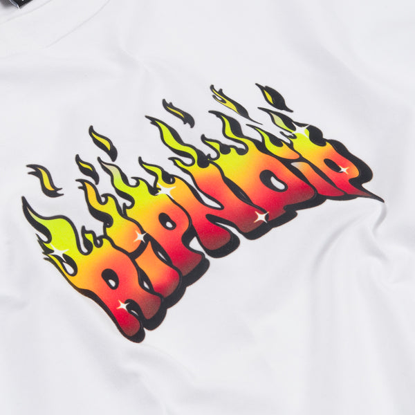 Ripndip Scary Cute Cropped Baby Tee (White)