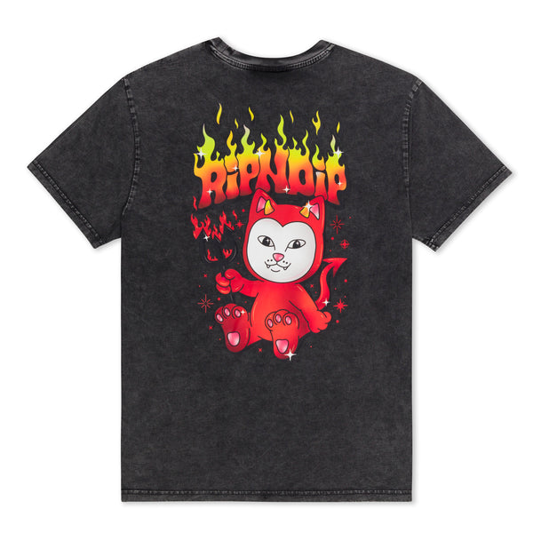 Ripndip Scary Cute Tee (Black Wash)