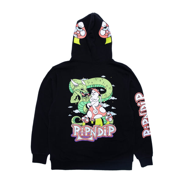 ripndip Sensai Embroidered Hoodie (Black)
