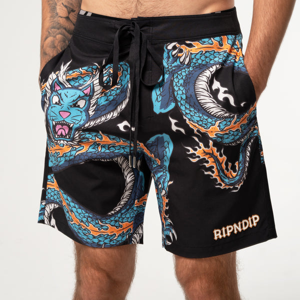 Ripndip Shen Nerm Swim Shorts (Black)
