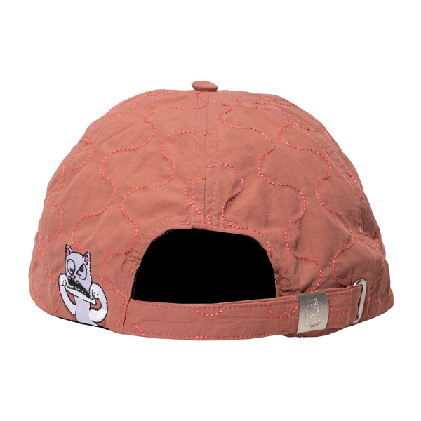 Ripndip Shmoody 6 Panel Quilted Strapback (Clay)