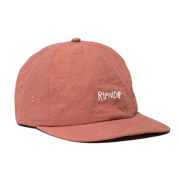 ripndip Shmoody 6 Panel Quilted Strapback (Clay)