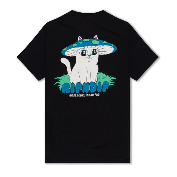 Ripndip Shroom Cat Tee (Black)