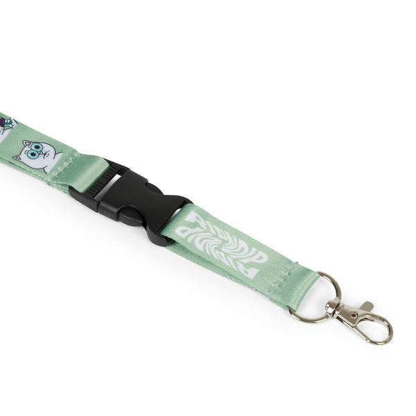 Ripndip Shroom Diet Lanyard (Pistachio )