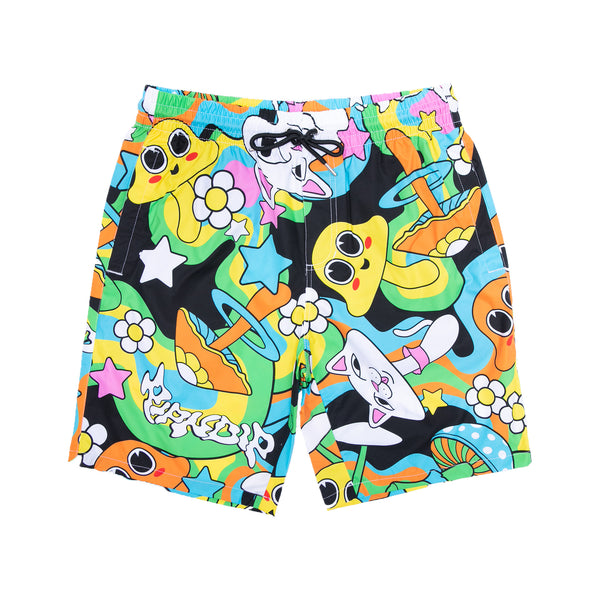 Ripndip Shroom Mania Swim Shorts (Multi)