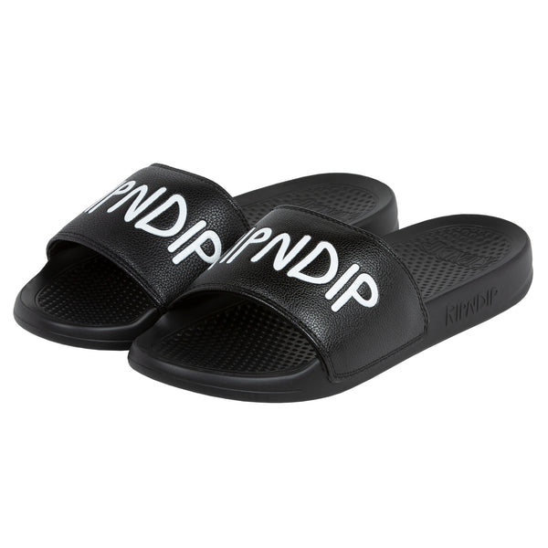 ripndip Simple Logo Slides (Black)