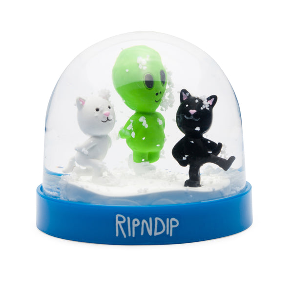 ripndip Skating With Friends Snow Globe (Multi)