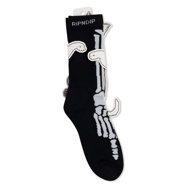 Ripndip Skelly Nerm Socks (Black)
