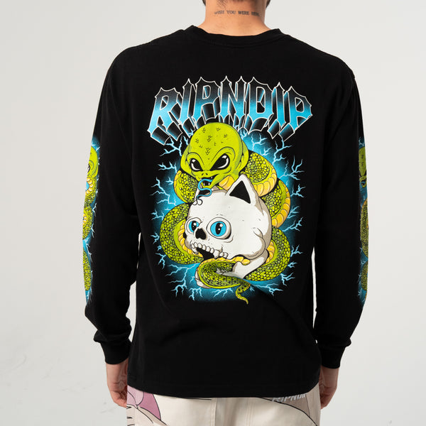 Ripndip Skull And Bones Long Sleeve (Black)