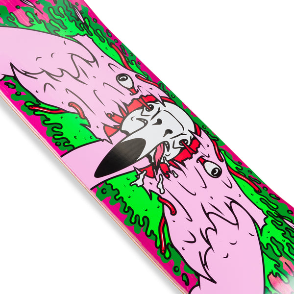 Ripndip Skull Face Flamingo Board (Pink)