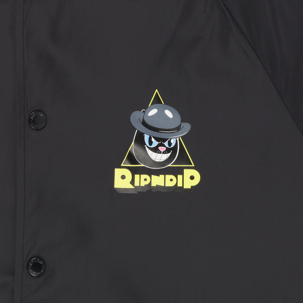 Ripndip Slice And Dice Coaches Jacket (Black)