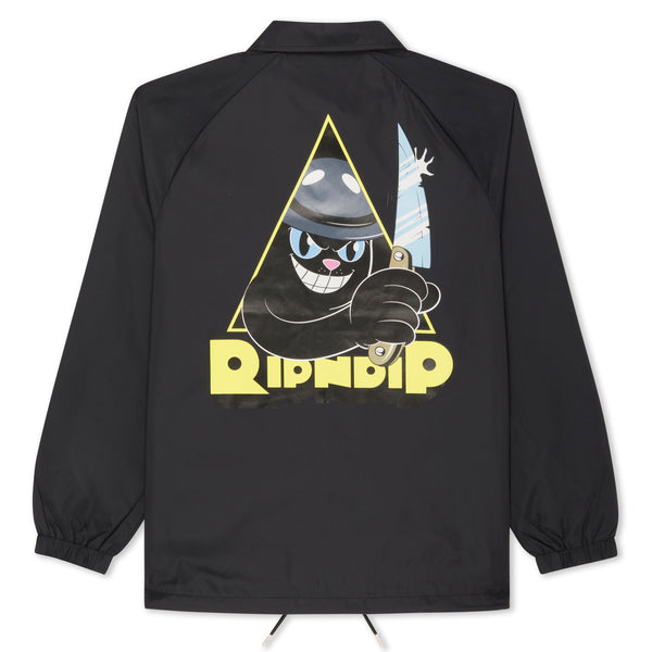 Ripndip Slice And Dice Coaches Jacket (Black)