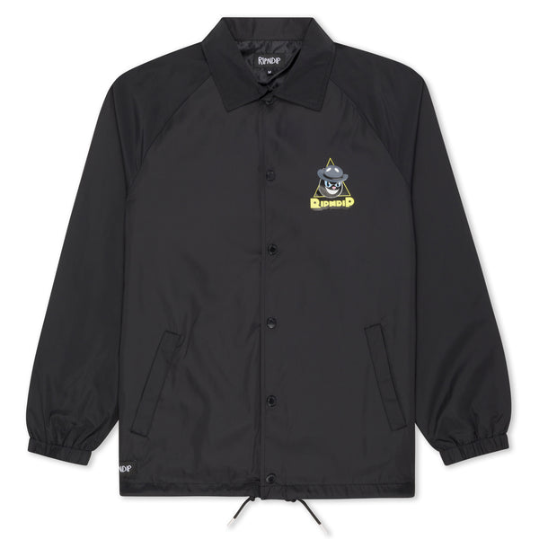 ripndip Slice And Dice Coaches Jacket (Black)