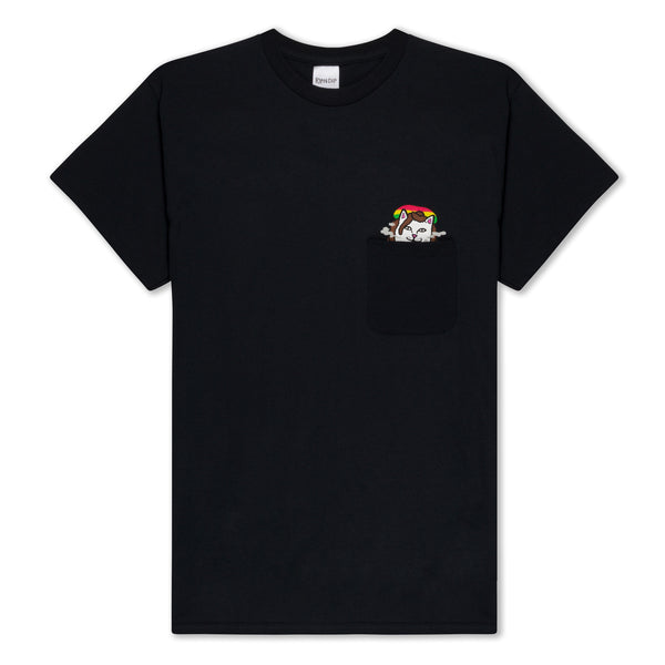 Ripndip Smoking Rasta Lord Nermal Pocket Tee (Black)