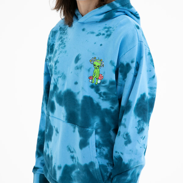 Ripndip Space Gang Hoodie (Navy Lightning Wash)
