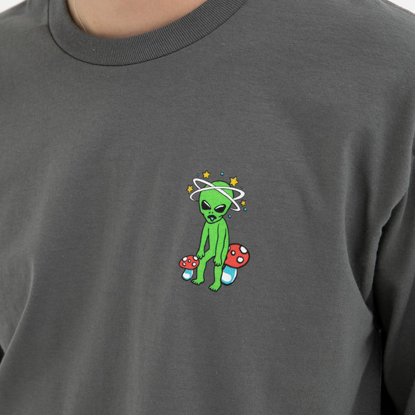 Ripndip Space Gang Long Sleeve (Charcoal)